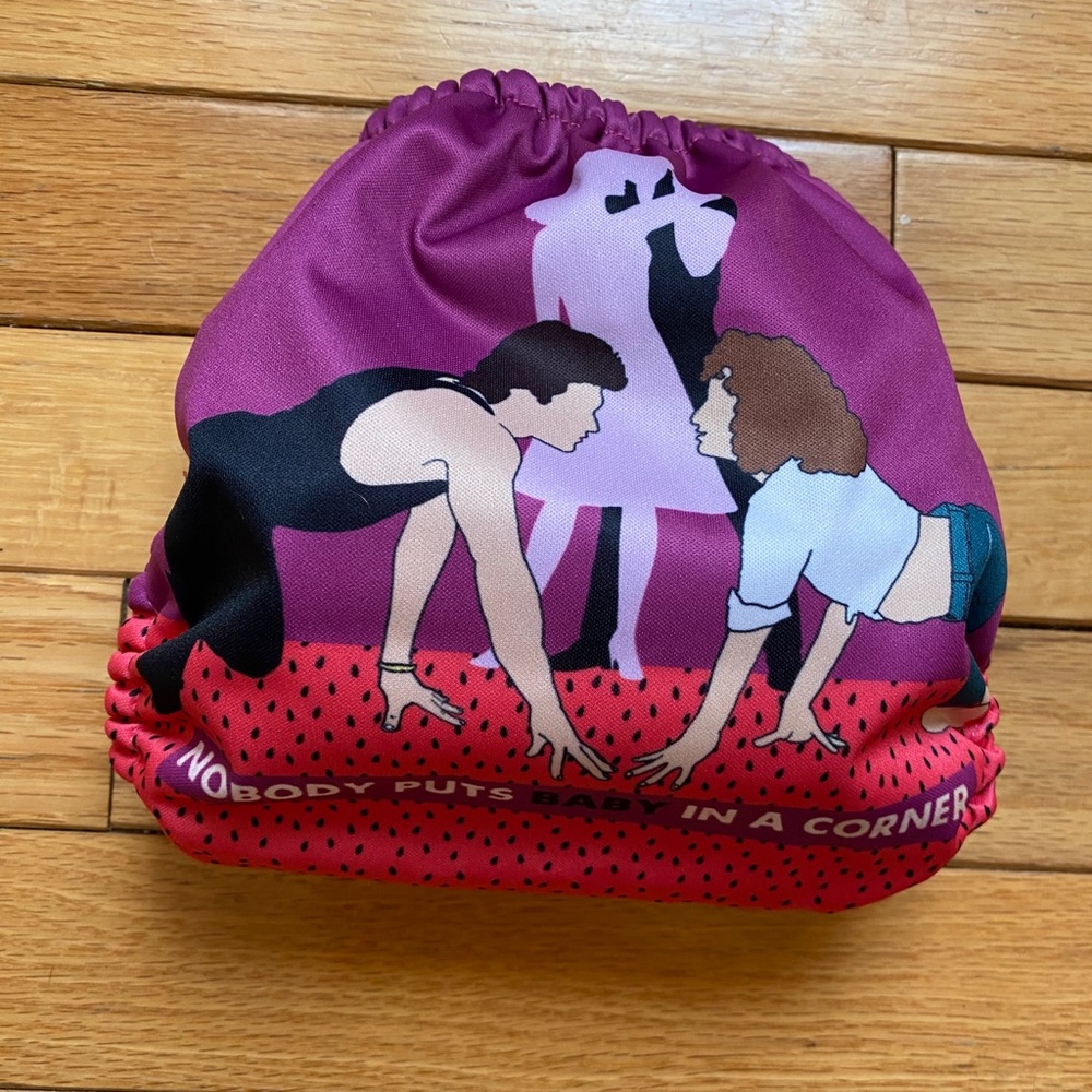 Mama koala Dirty Dancing exclusive cloth diaper
